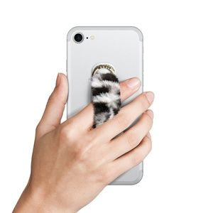 NEW MONET Fur strap grip kickstand for phone